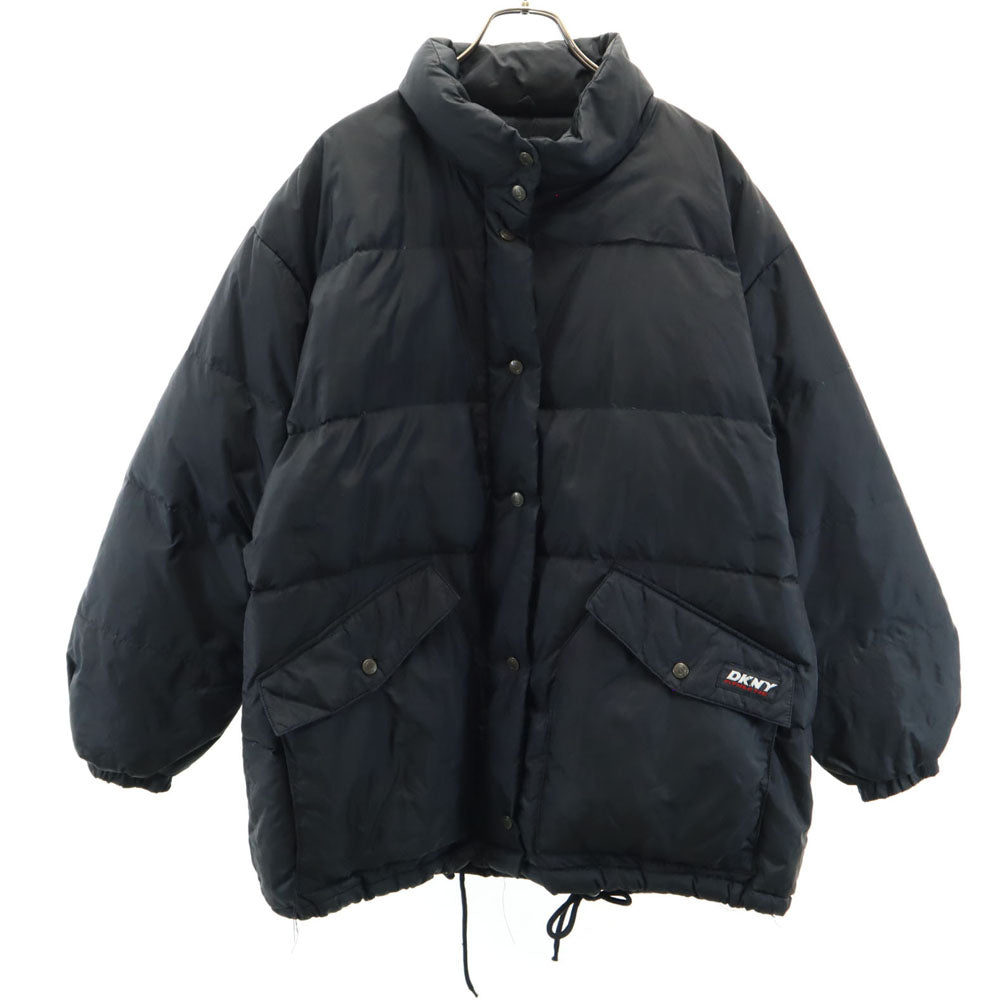 DKNY JEANS ディーケーエヌワイジーンズ 90s オールド ダウンジャケット S ブラック レディース