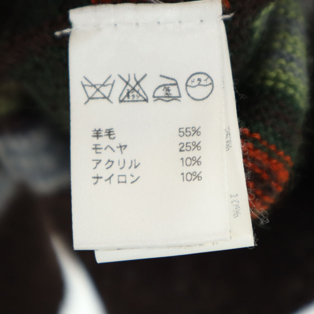 MISSONI SPORT ミッソーニスポーツ イタリア製 ボーダー柄 長袖 セーター 50 ブラウン 他 ニット メンズ