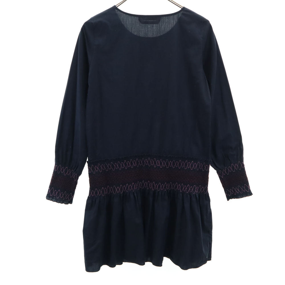 SEE BY CHLOE シーバイクロエ 長袖 チュニック 34 ネイビー系 レディース
