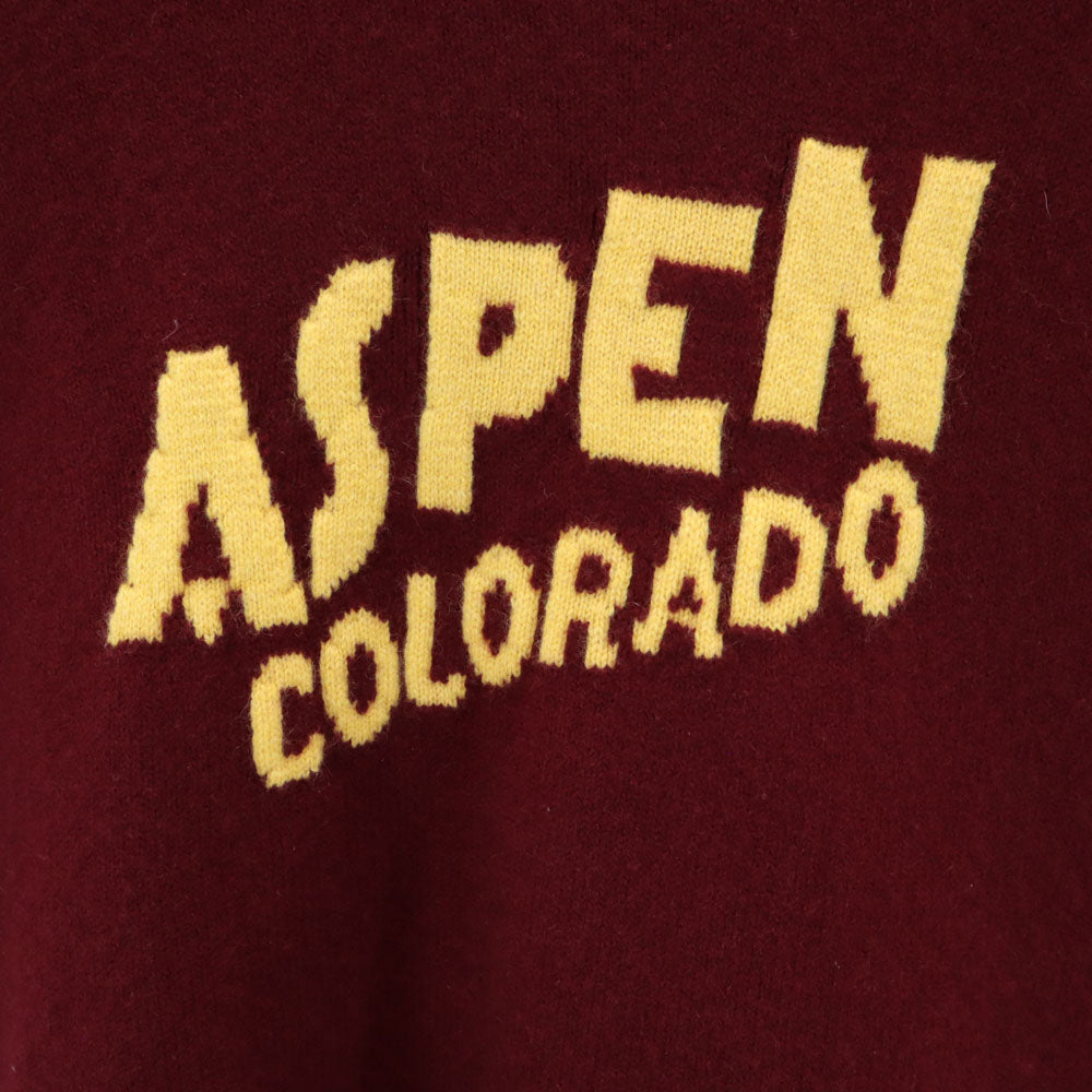 MONCLER モンクレール イタリア製 ウールブレンド 長袖 セーター Xl レッド MAGLIONE TRICOT GIROCOLLO メンズ