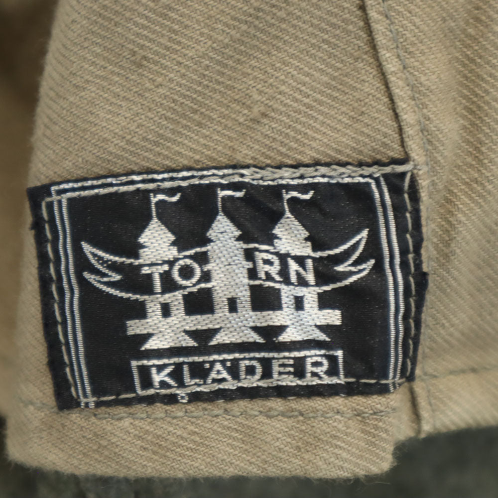 SWEDENISH ARMY スウェーデン軍 40s ヴィンテージ ミリタリー ウールジャケット 104U カーキ メーカーラベル付き メンズ