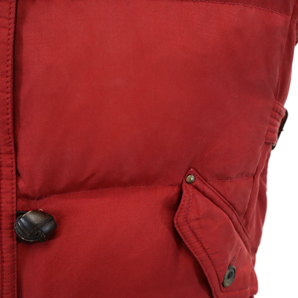 MAX MARA マックスマーラ ダウンジャケット 46 レッド フード付き レディース