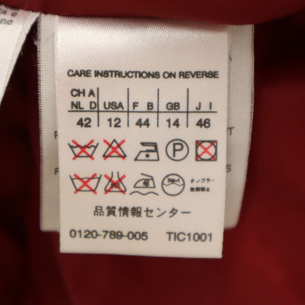 MAX MARA マックスマーラ ダウンジャケット 46 レッド フード付き レディース