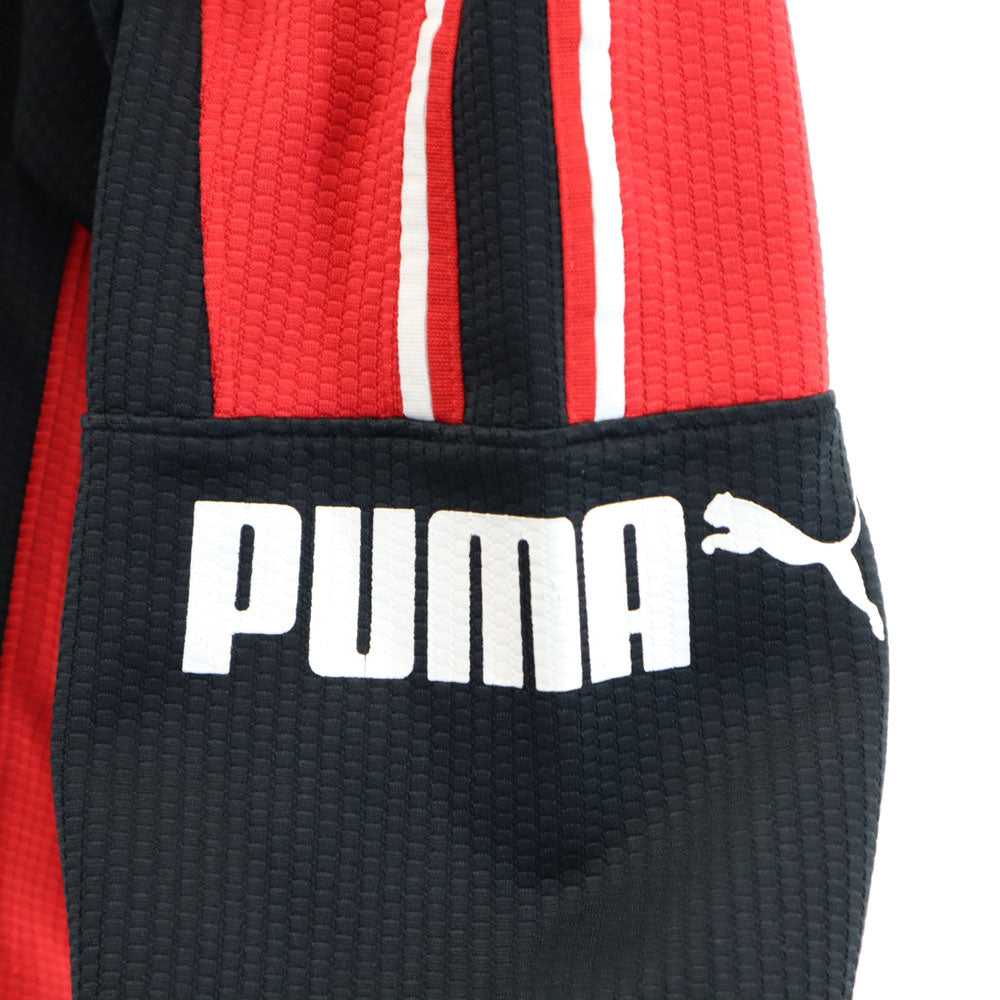 PUMA プーマ 90s 日本製 オールド ヒットユニオン ハーフジップ トラックジャケット ブラック 他 プルオーバー ジャージ メンズ