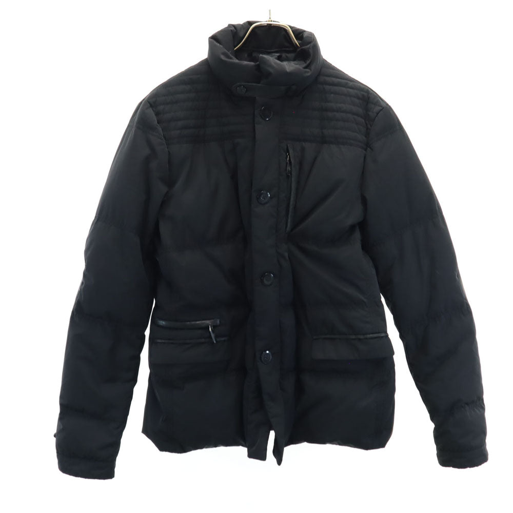 パオロペコラ ダウンジャケット 48 ブラック メンズ
