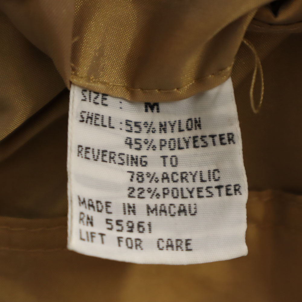 AUTHENTIC 90s オールド リバーシブル ジャケット M ゴールド系 メンズ