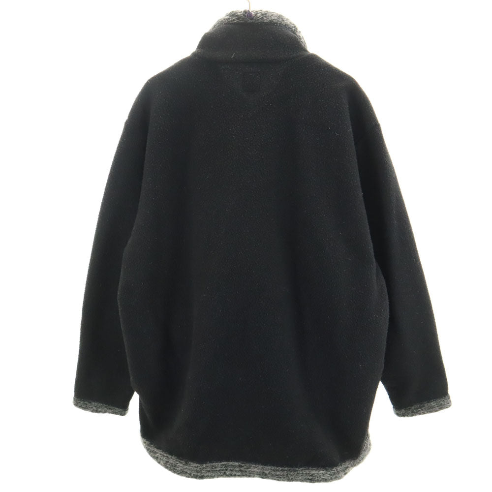 Foxfire フォックスファイヤー 長袖 ハイネック フリース トレーナー M ブラック プルオーバー メンズ