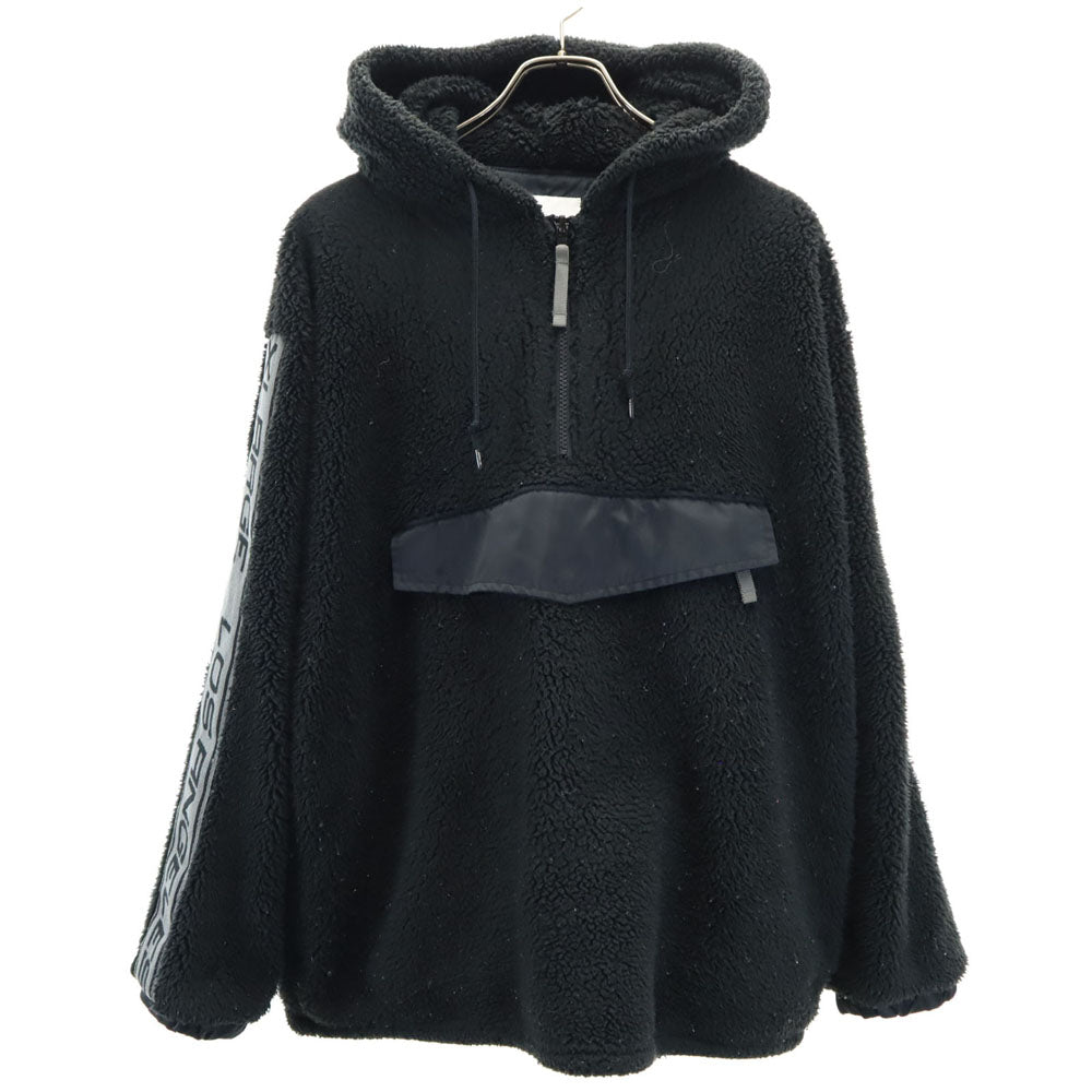 XLARGE エクストララージ ハーフジップ ボア フリースジャケット M ブラック プルオーバー メンズ