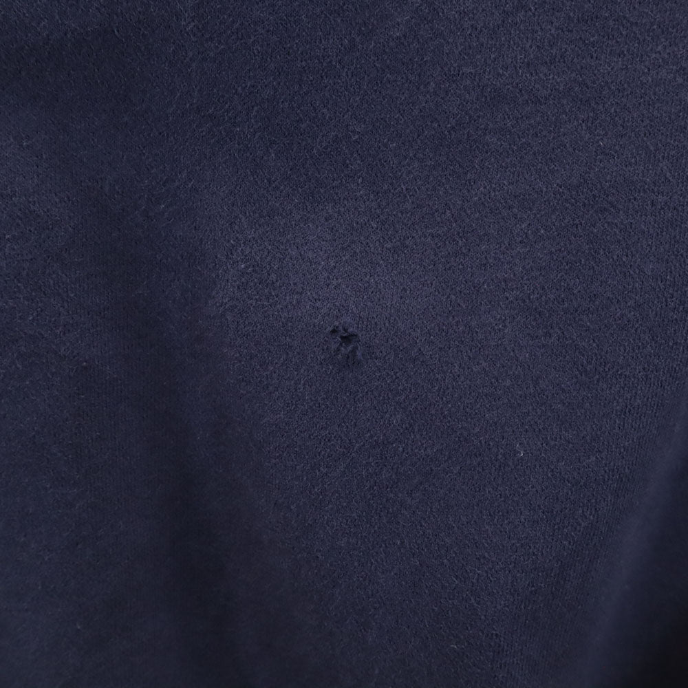 Lee リー 00s ネパール製 ヤフー 長袖 前V スウェット M ネイビー 裏起毛 メンズ