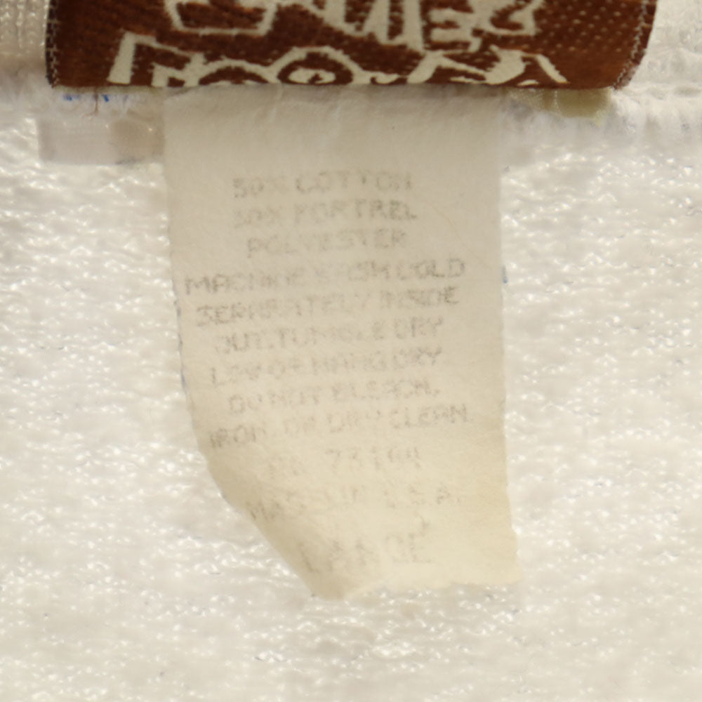 LOONEY TUNES ルーニーテューンズ 90s USA製 オールド ワーナーブラザーズ 長袖 スウェット トレーナー L ライトグレー メンズ