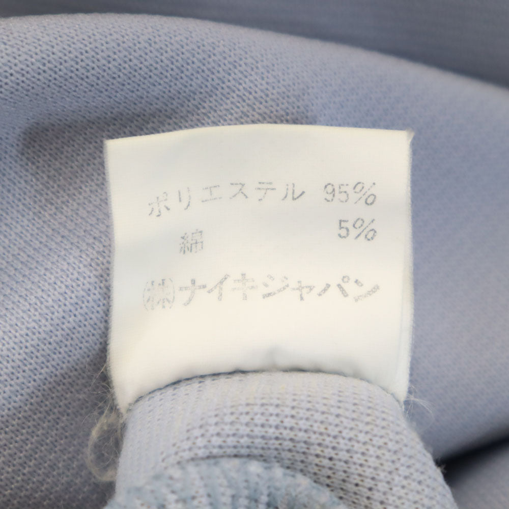 NIKE ナイキ 80s 日本製 ヴィンテージ 紺タグ トラックジャケット S グレー ジャージ メンズ