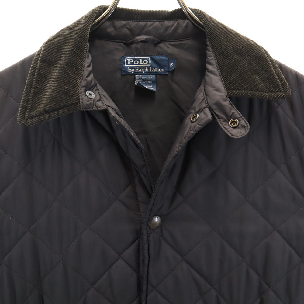 Polo by Ralph Lauren ポロバイラルフローレン キルティングジャケット S チャコールグレー 襟コーデュロイ メンズ