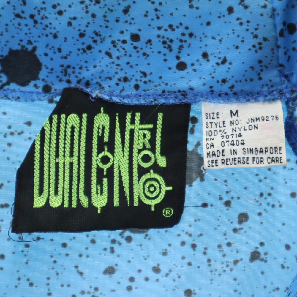 デュアルコントロール 80s 90s オールド ナイロンジャケット M ブルー メンズ