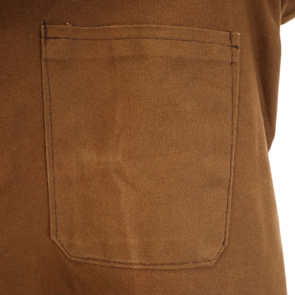 ITALIAN ARMY イタリア軍 70s ヴィンテージ ユーロワーク プリズナー ワークジャケット 5h ブラウン メンズ