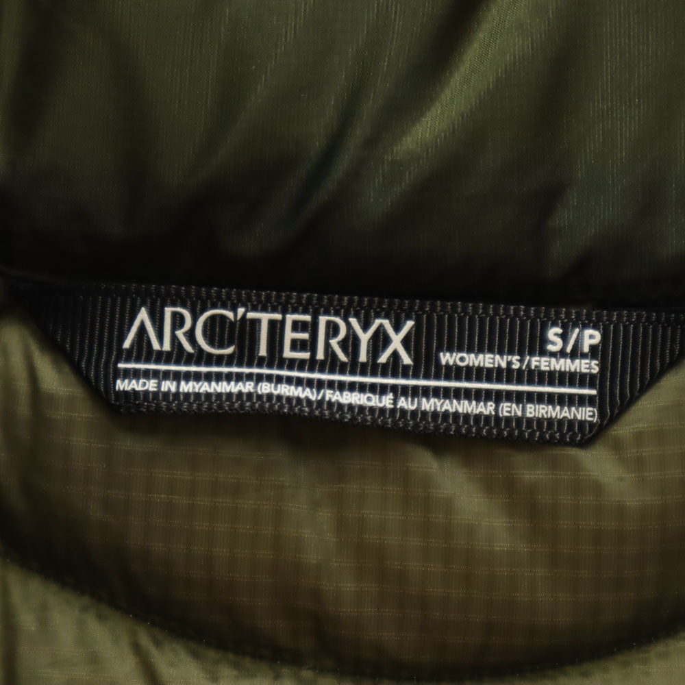 ARC'TERYX アークテリクス セリウムベスト 119090 ダウンベスト S カーキ レディース
