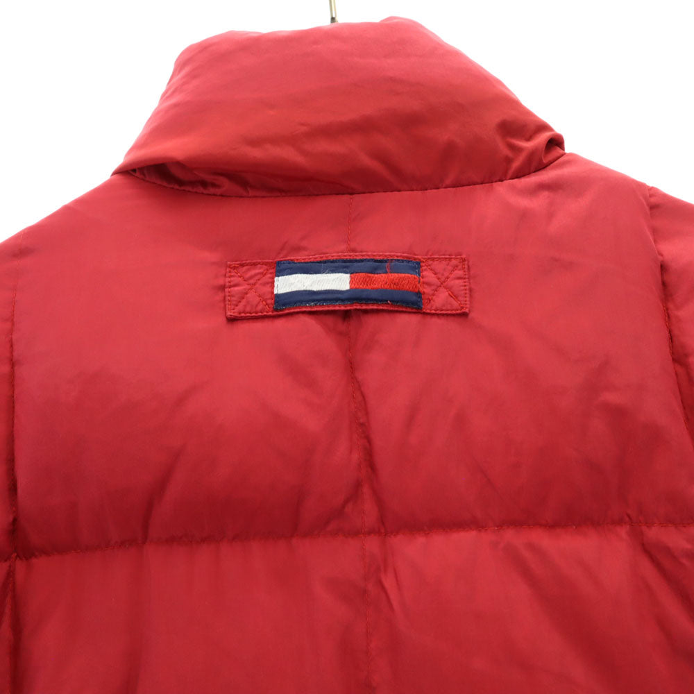 TOMMY HILFIGER トミーヒルフィガー 90s オールド フラッグタグ ダウンジャケット S 赤系 メンズ