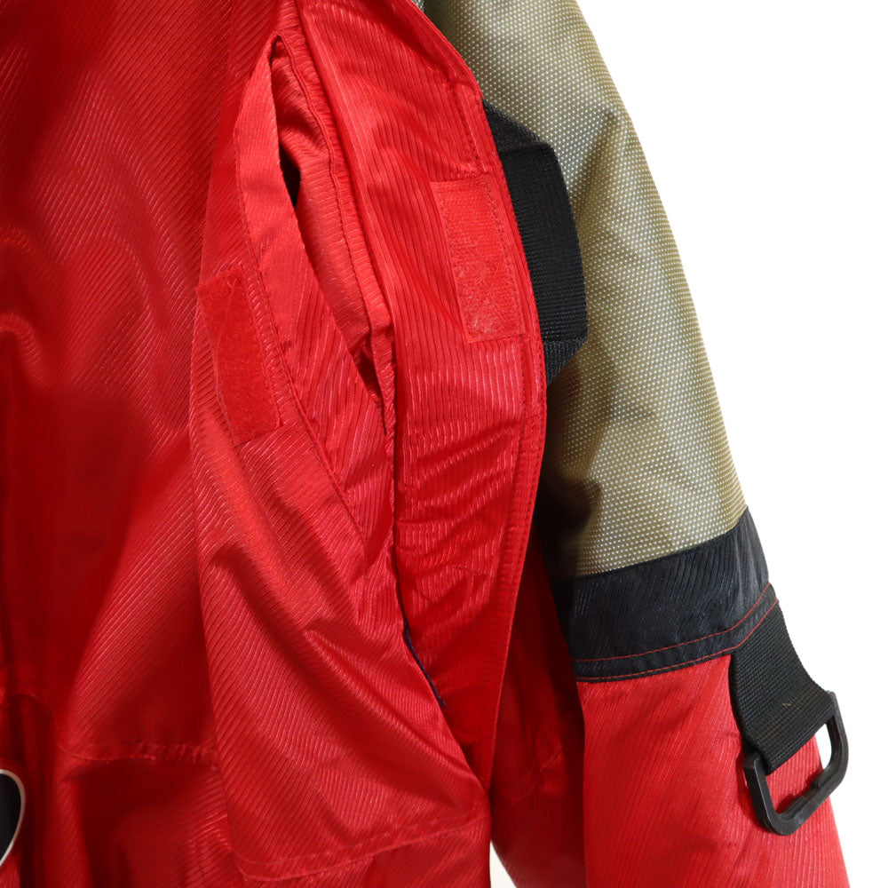 STARTER スターター 90s 韓国製 レッドウィングス オールド NHL ハーフジップ 中綿ジャケット L 赤 プルオーバー メンズ