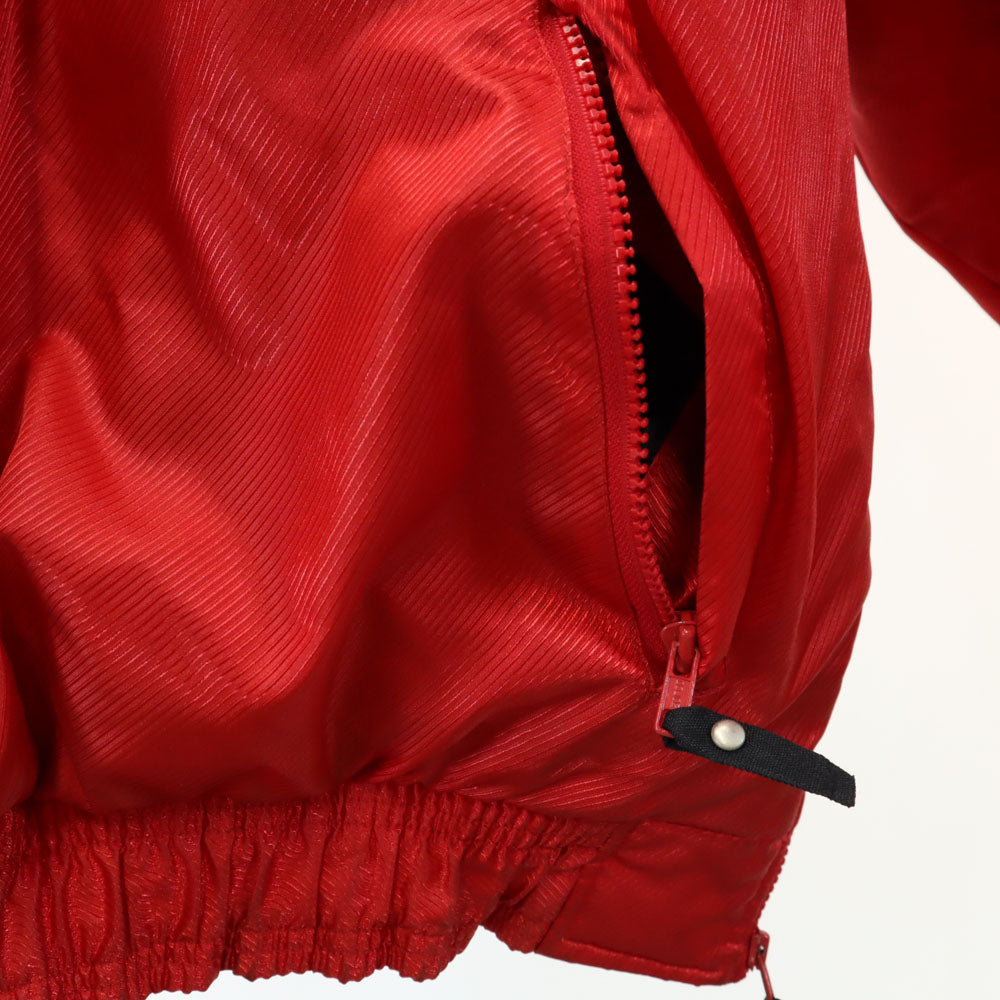 STARTER スターター 90s 韓国製 レッドウィングス オールド NHL ハーフジップ 中綿ジャケット L 赤 プルオーバー メンズ