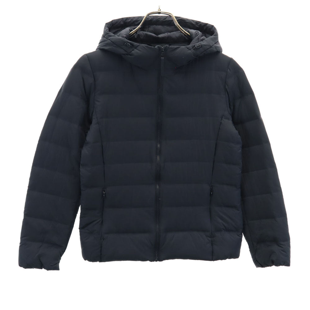 UNIQLO ユニクロ シームレス ウルトラライトダウンジャケット S チャコール 収納袋付き レディース