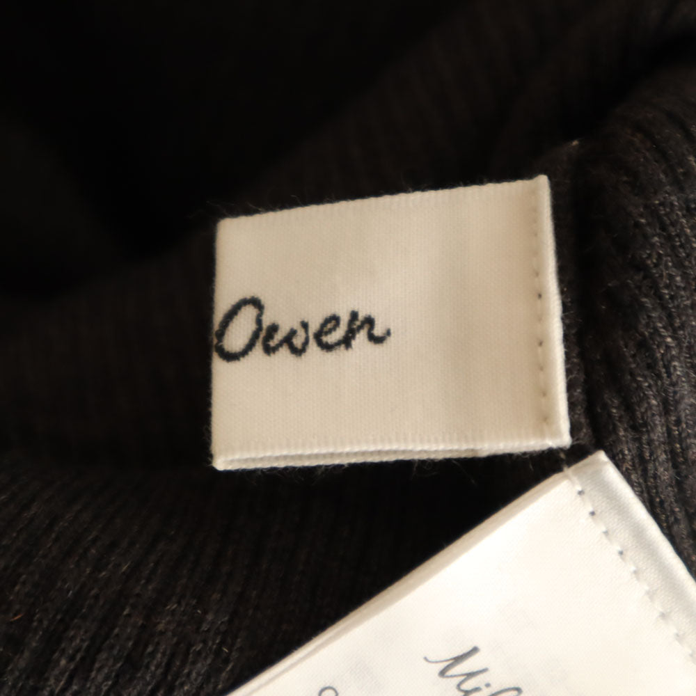 Mila Owen ミラオーウェン ウールブレンド 長袖 タートルネック セーター 上下 セットアップ 1 グレー ニット レディース