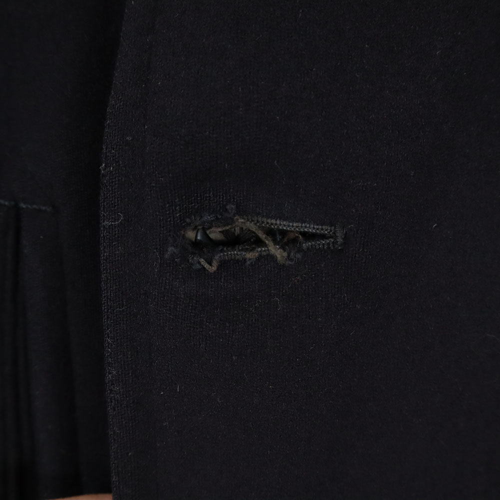 US NAVY アメリカ海軍 ヴィンテージ メルトン ピーコート 濃紺 メンズ