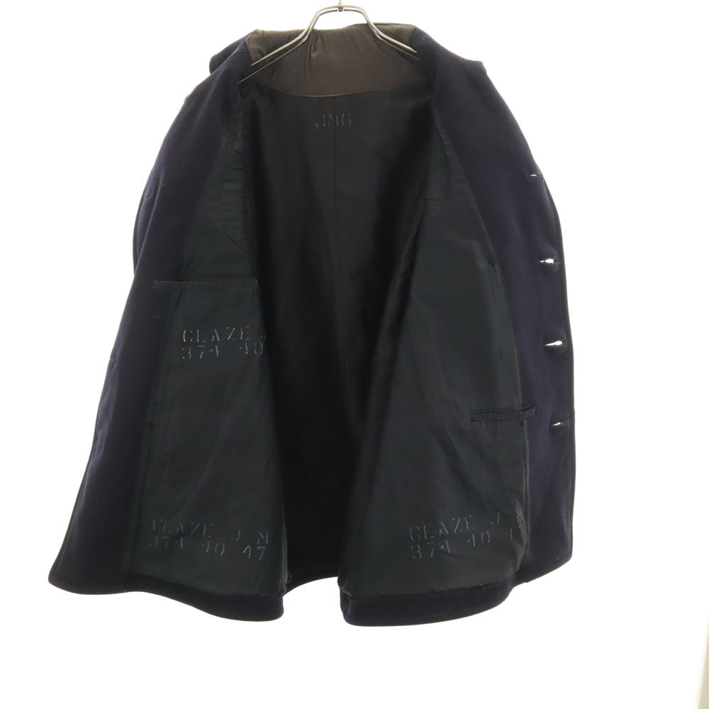 US NAVY アメリカ海軍 ヴィンテージ メルトン ピーコート 濃紺 メンズ