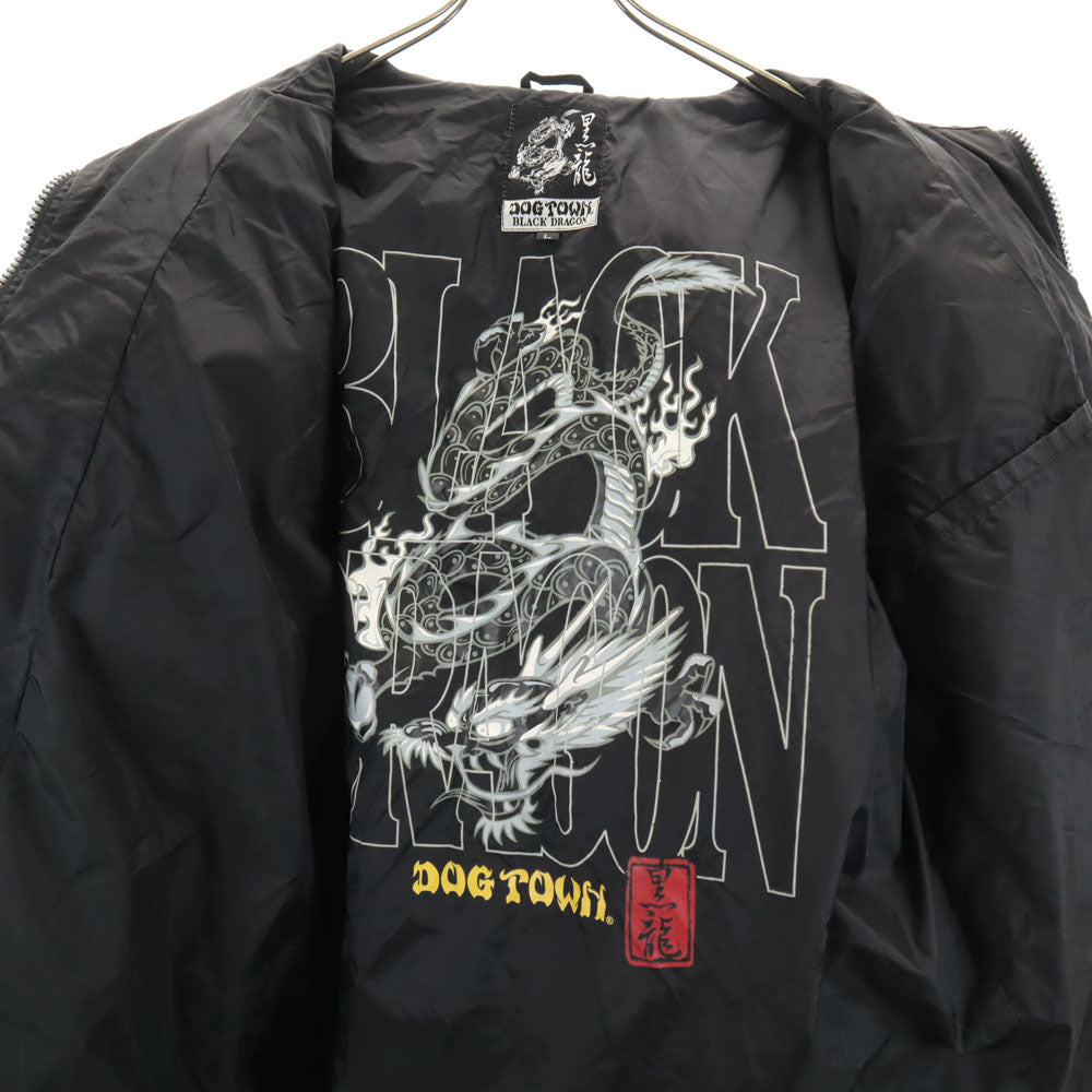 ドッグタウン 90s 00s オールド 中綿ジャケット L ブラック DOGTOWN メンズ