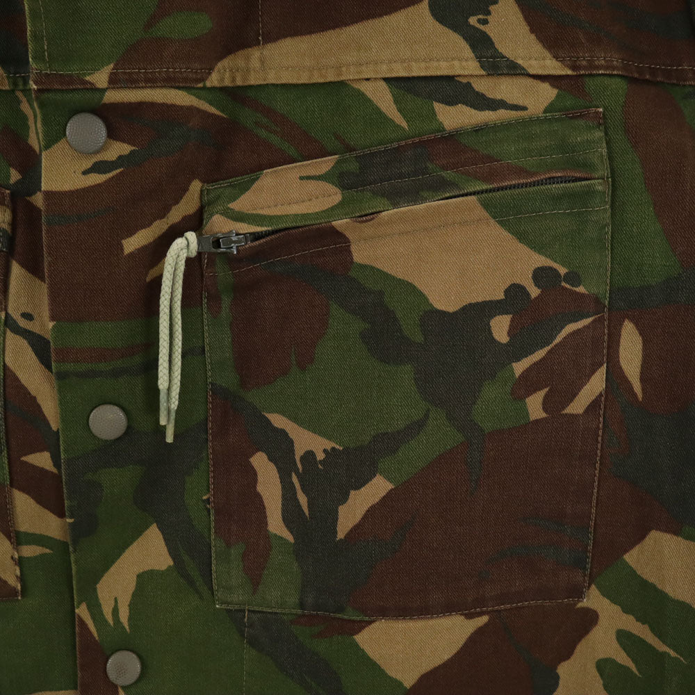 DUTCH ARMY オランダ軍 90s DPMカモ オールド 迷彩柄 フィールドジャケット 8000/0510 カーキ ユーロミリタリー メンズ