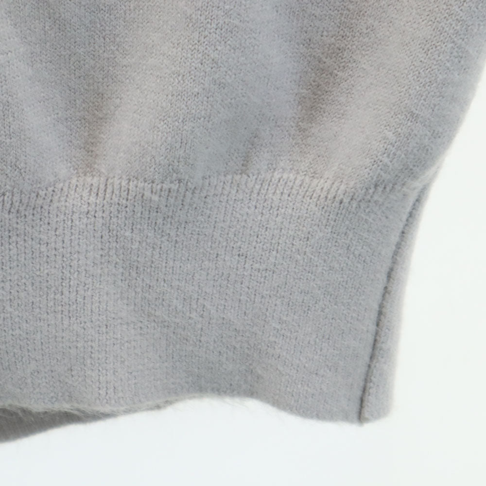 Pickering ピカリング 70s 80s ヴィンテージ USA製 長袖 Vネック セーター M グレー メンズ