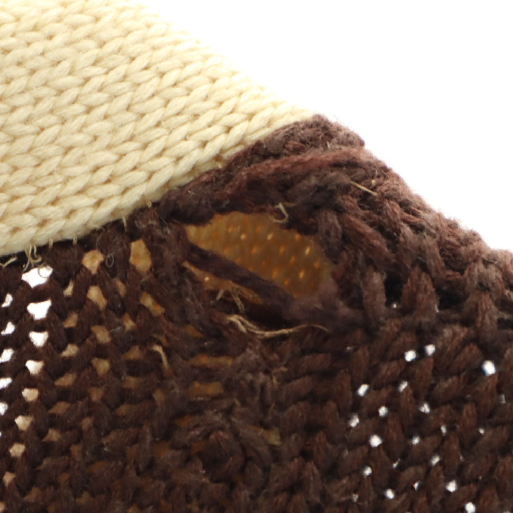 BUCKY WARREN 60s ヴィンテージ 長袖 レタード カーディガン ブラウン ツートンカラー メンズ