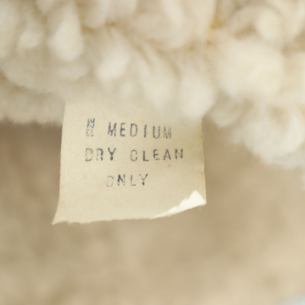 VINTAGE ヴィンテージ 70s ノースリーブ デニムボア ベスト M ブルー ランチウェア、ウエスタン インディゴブルー メンズ