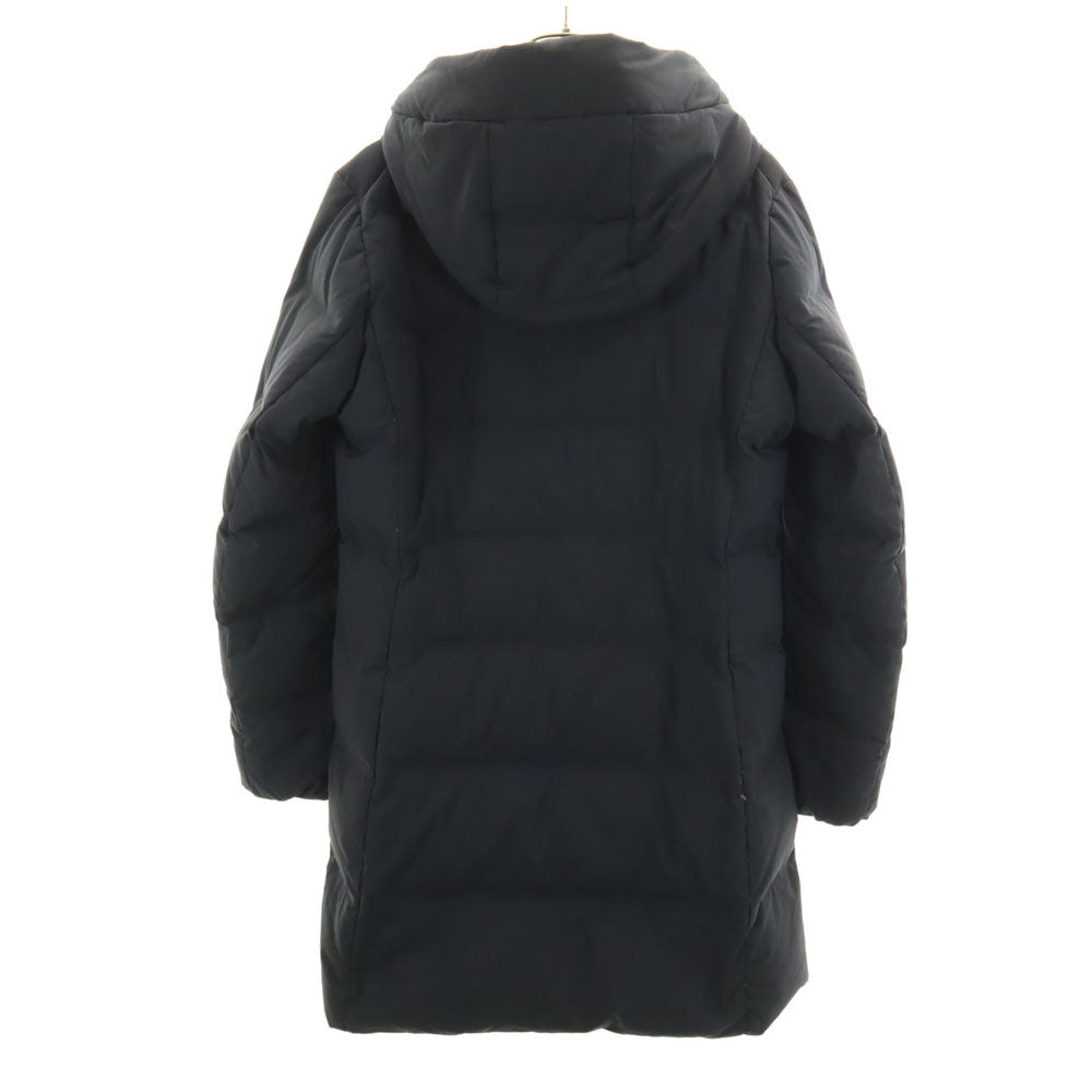UNIQLO ユニクロ シームレス ダウンコート M ブラック系 レディース