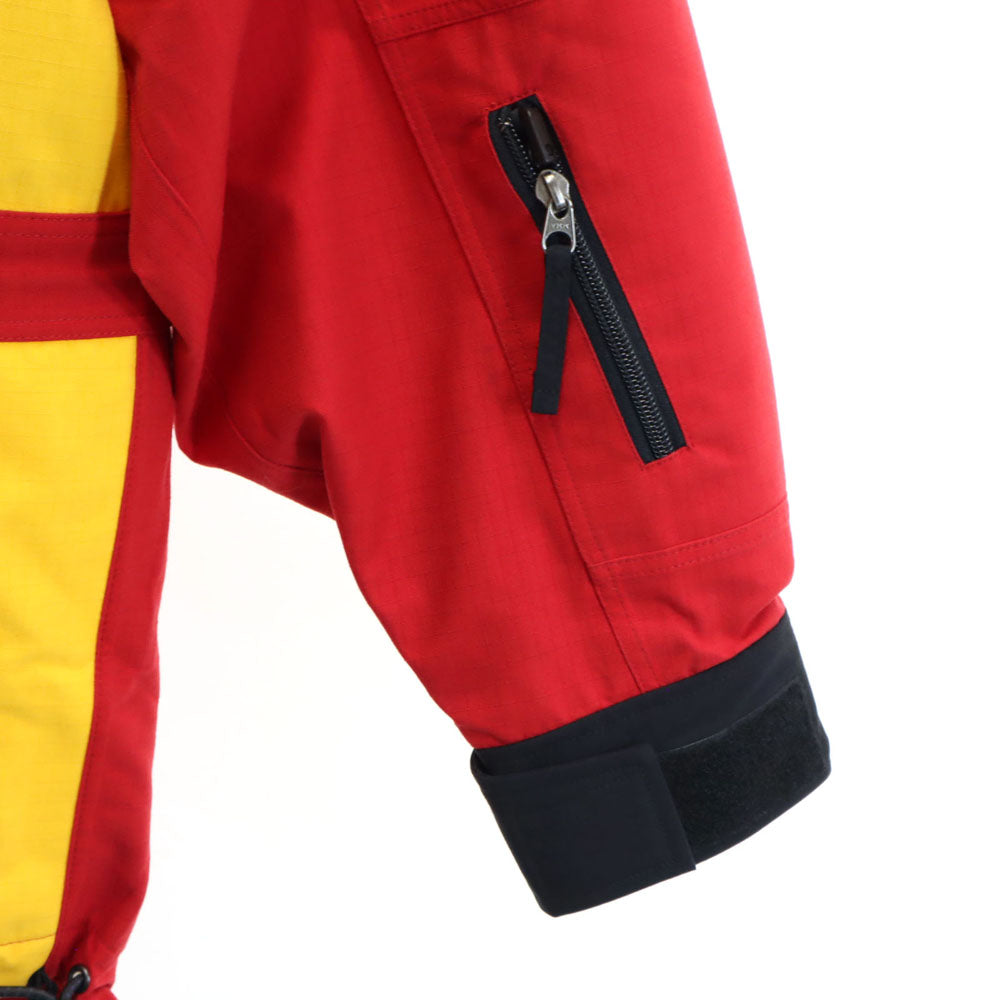 THE NORTH FACE ザノースフェイス 90s オールド 日本製 NP-2186 GORE-TEX コーデュラプラス ナイロンジャケット L レッド×イエロー フーディー アウトドア ツートンカラー メンズ