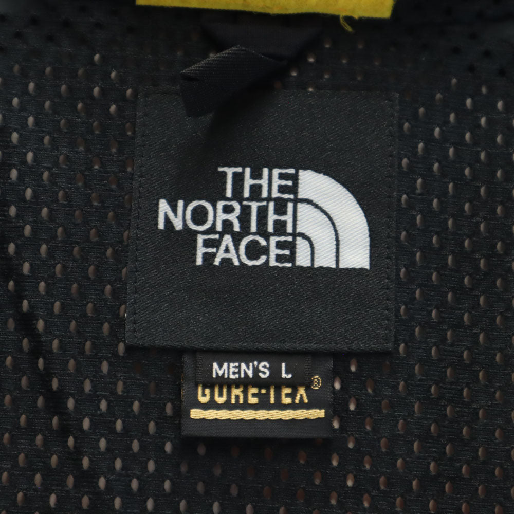 THE NORTH FACE ザノースフェイス 90s オールド 日本製 NP-2186 GORE-TEX コーデュラプラス ナイロンジャケット L レッド×イエロー フーディー アウトドア ツートンカラー メンズ