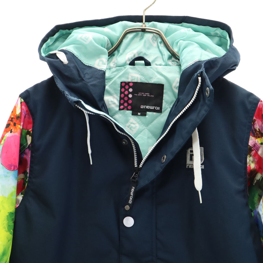 未使用 ニューロール スノーボード ジャケット M ネイビー系 スキー タグ付き レディース