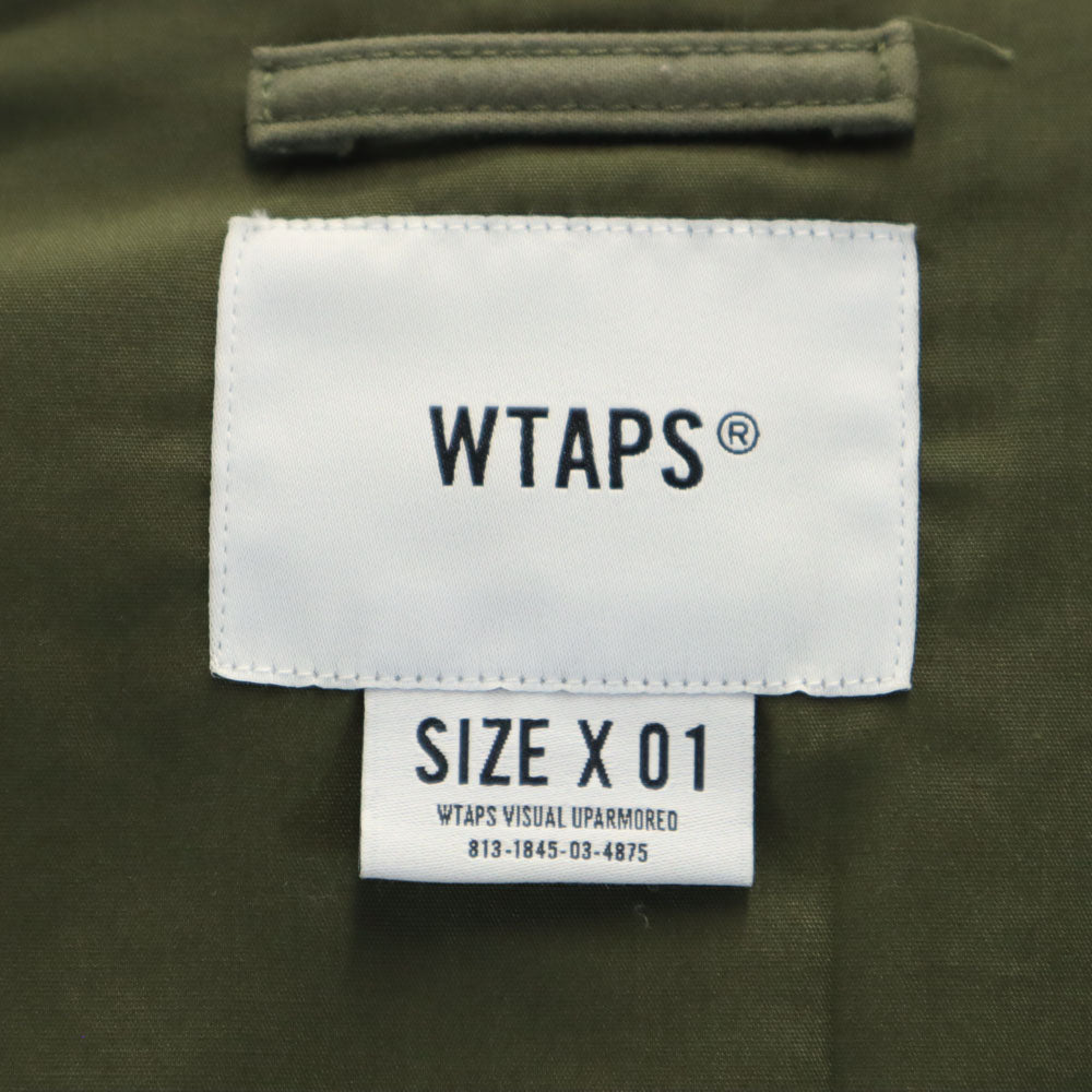 WTAPS ダブルタップス 日本製 ミリタリージャケット 1 カーキ メンズ