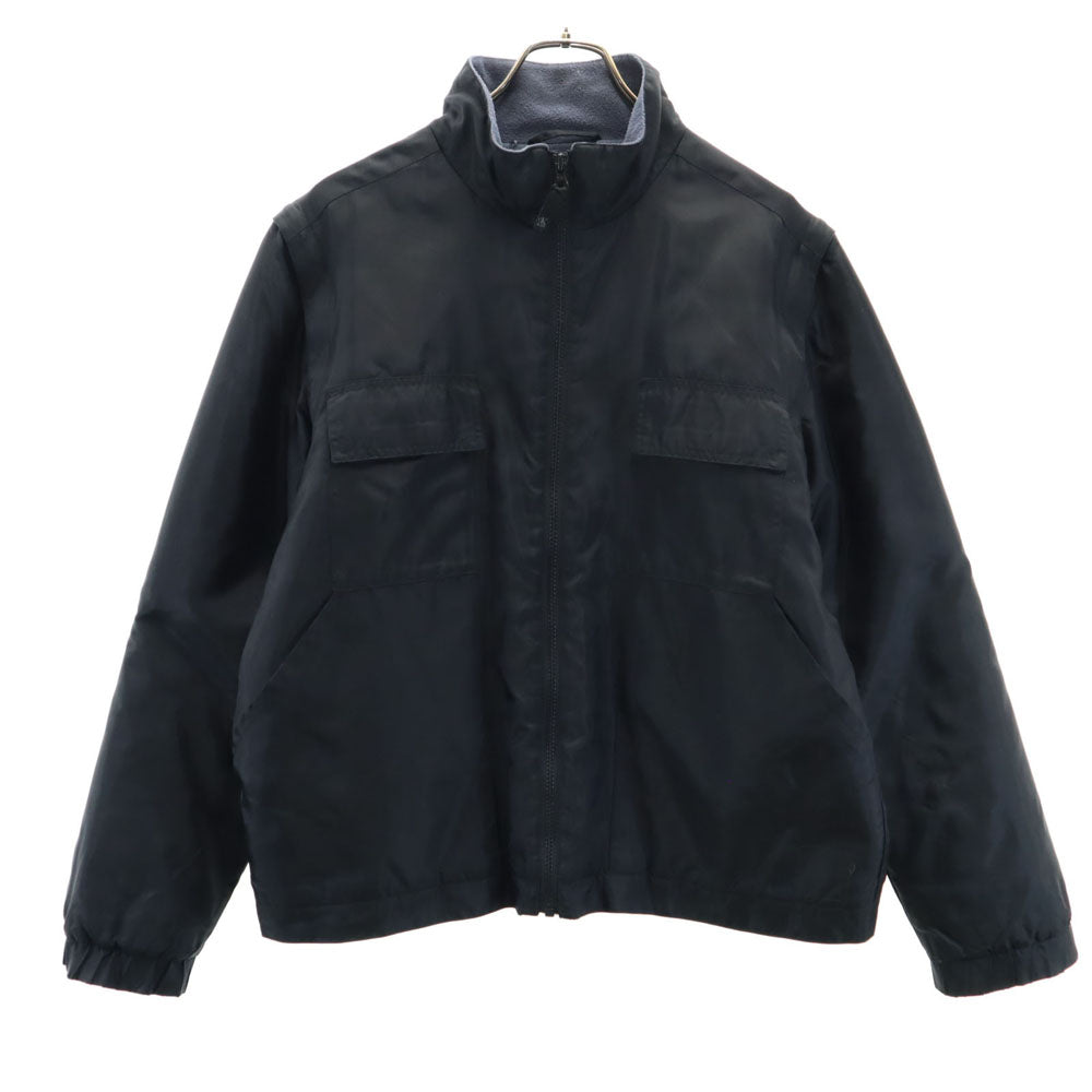 CK CALVIN KLEIN シーケーカルバンクライン 90s オールド 2WAY 中綿ジャケット XL ブラック メンズ