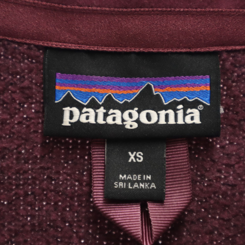 patagonia パタゴニア アウトドア 25543 フリースジャケット XS パープル レディース
