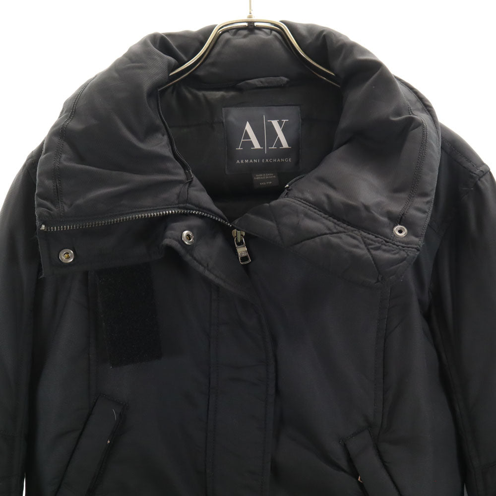 ARMANI EXCHANGE アルマーニエクスチェンジ ダウンジャケット XXS ブラック レディース