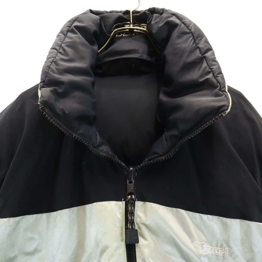 Bear ベアー 90s オールド リバーシブル ダウンジャケット L ブラック メンズ