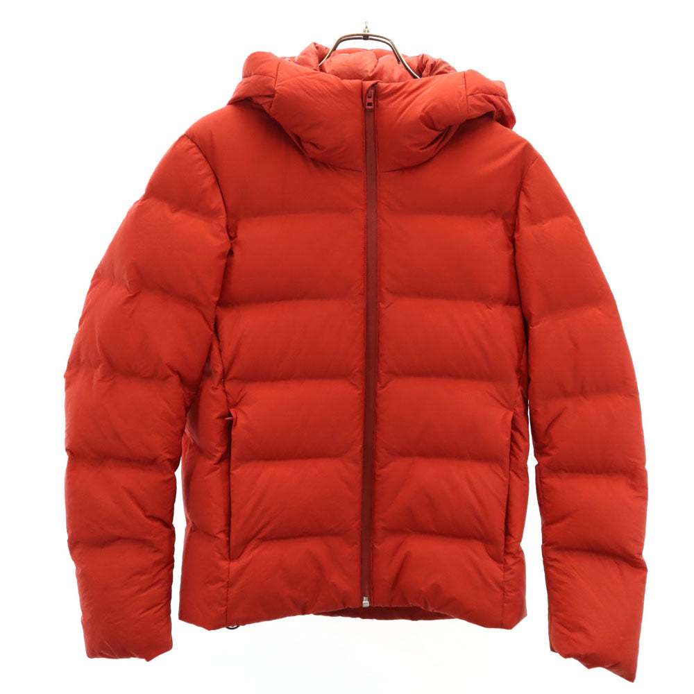 UNIQLO ユニクロ シームレス ダウンジャケット XS 朱色 メンズ