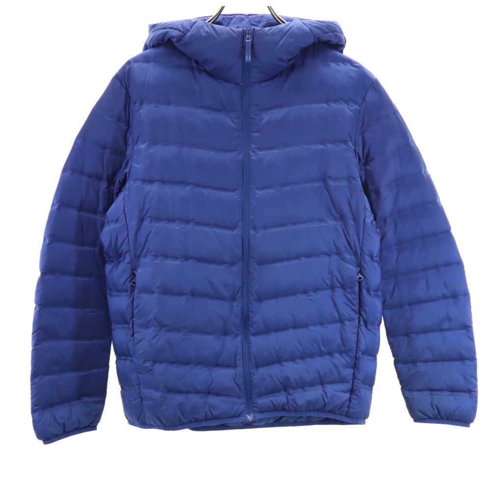 UNIQLO ユニクロ シームレス ダウンジャケット M 青紫 メンズ