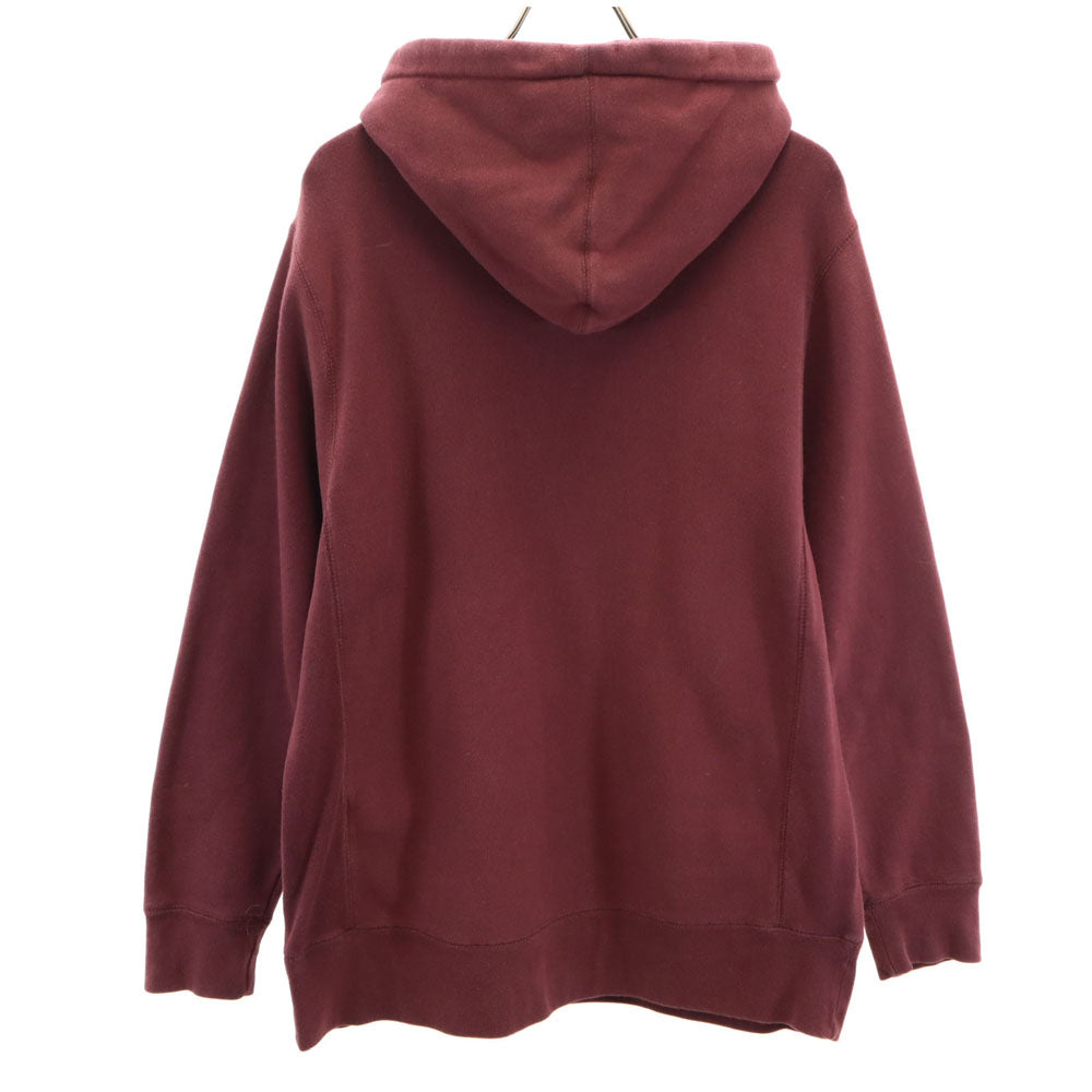 ファッキングオーサム 長袖 ジップアップ パーカー M ワインレッド 裏起毛 メンズ