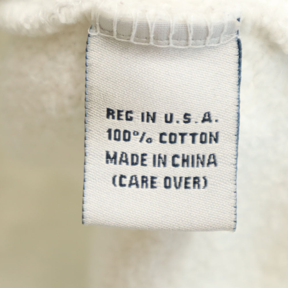 Calvin klein Jeans カルバンクラインジーンズ 90s オールド 長袖 パーカー L ホワイト 裏起毛 メンズ