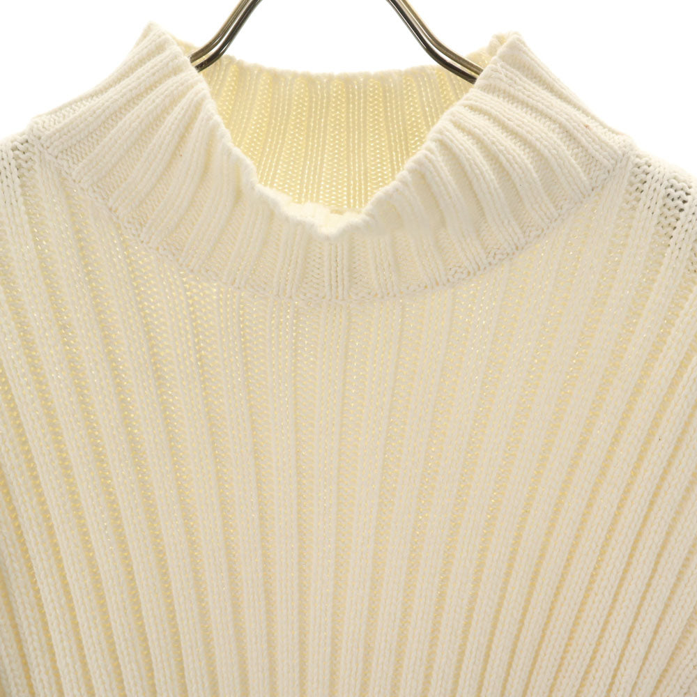 GAP ギャップ 90s オールド 紺タグ 長袖 モックネック セーター L ホワイト ニット メンズ