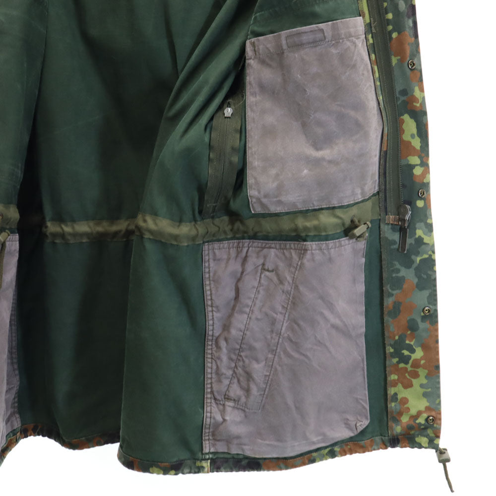 GERMAN MILITARY ドイツ軍 90s ユーロミリタリー フレクターカモ ミリタリージャケット カーキ フーディー メンズ