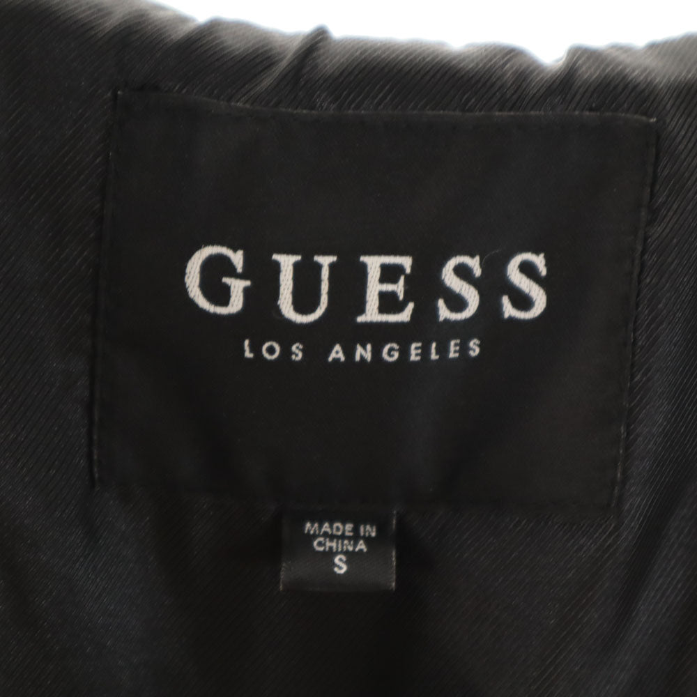 Guess ゲス カモフラ柄 中綿ジャケット S カーキ 他 迷彩 メンズ