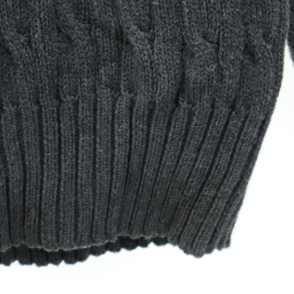 Polo by Ralph Lauren ポロバイラルフローレン 90s オールド 長袖 セーター M グレー ニット メンズ