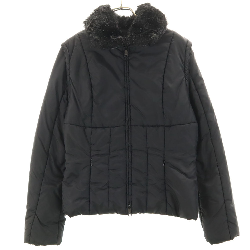 MAX&CO マックスアンドコー 2WAY 中綿ジャケット 40 ブラック レディース