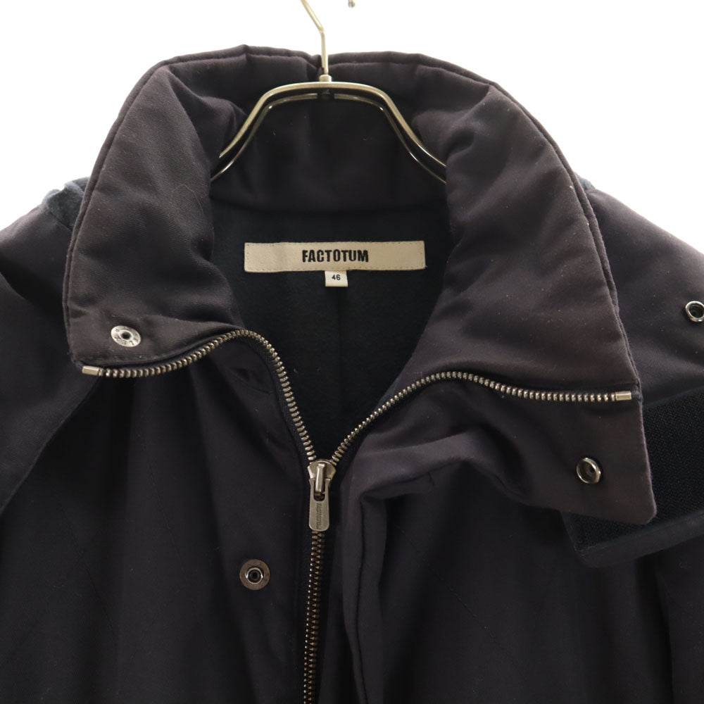 FACTOTUM ファクトタム 中綿ジャケット 46 濃紺 メンズ